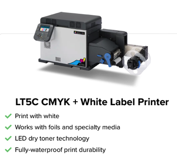 afinia zap labeler lt5c cmyk label printer
